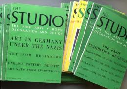 ストゥディオ　ジョフリー・ホルム編　
ロンドン　1936年10月号〜1938年12月号　計26冊