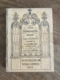 (独) ビーダーマイヤーの旅〜アルビン・ブコウスキーの1835年の日記Eine Biedermeierreise. Albin Bukowskys Tagebuch vom Jahre 1835. Mit einem Vorwort veröffentlicht von Dr. V. O. Ludwig.