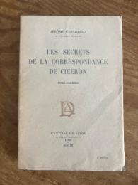 (仏) キケロ書簡の秘密　全２巻　Les Secrets de la correspondance de Cicéron