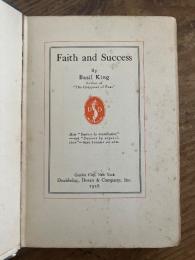 （英）信念と成功　ベイジル・キング著　Faith and Success