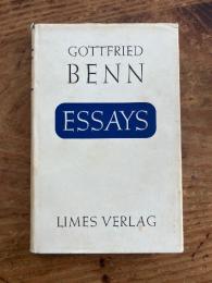 【初版】(独) エッセイ　ゴットフリート・ベン　BENN, Gottfried. Essays.