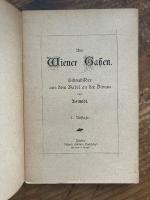 (独) ウィーンの小径から　Aus Wiener Gassen. Sittenbilder aus dem Babel an der Donau. [Eckstein's Reisebibliothek, No. 19]