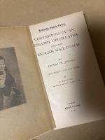 (英)イギリスの阿片中毒者の告白、そしてイギリスの郵便馬車　Confessions of an English opium-eater ; and, The English mail-coach
