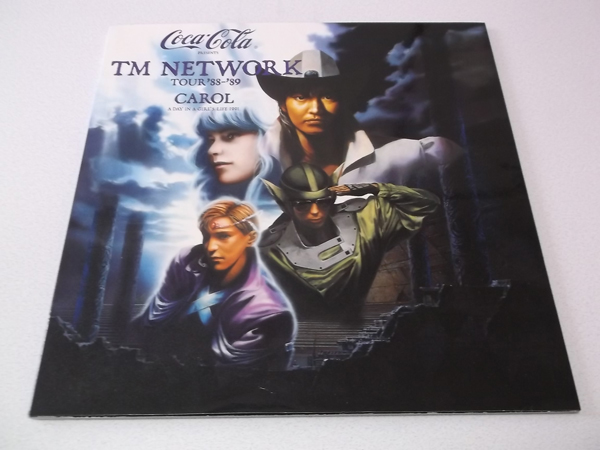 TM NETWORK ツアーパンフ　CAROL TM NETWORK TOUR '88〜'89 CAROLツアーパンフレット｜Yahoo