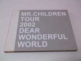 Mr.Children ミスチル 2002ツアーパンフ DEAR WONDERFUL WORLD