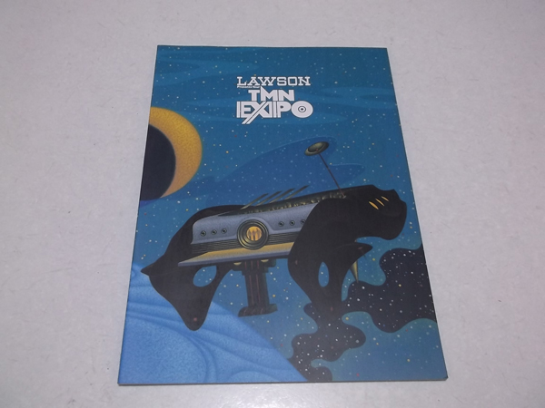 TMN TMネットワーク EXPO ポスター 中古 使用品 難あり 非売品