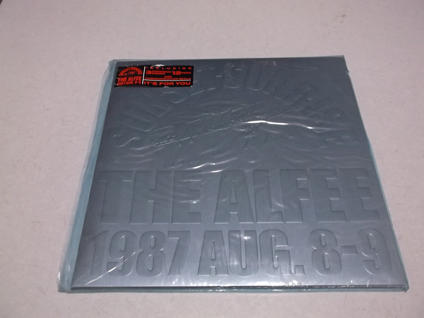アルフィー THE ALFEE 1987パンフ3冊組 SUNSET SUNRISE ♪ステッカー付