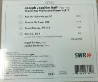 輸入・クラシックＣＤ　Raff：　Works for Violin  ＆ Piano Vol. ３