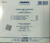 輸入・クラシックＣＤ、　DRUSCHETZKY　：　４　STRING　QUINTETS