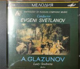 輸入・クラシックＣＤ　　GLAZUNOV　：　Lady　-　Soubrette