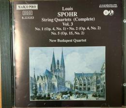 CD（輸入・クラシック）　SPOHR　：　String　Quartet　№　１，２，５