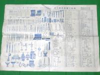 昭和六年度発行　医科器械商報　(機器、器具カタログ・価格表)