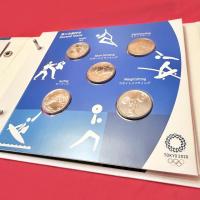東京2020オリンピック競技大会記念 500円バイカラー・クラッド貨幣・100円クラッド貨幣コンプリートセット