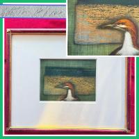 世界感かわる‼️馬場章真作エッチング　銅版画　"VIEW   5部作とあわせ額一点