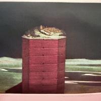 世界感かわる‼️馬場章真作エッチング　銅版画　"VIEW   5部作とあわせ額一点