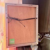 永井一正　版画　真作『白いマッス』凹凸版画　シルクスクリーン&エンボス　鉛筆による肉筆サイン1969年