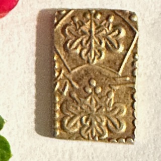 古銭 明治の逸品 明治二分金 一枚 マット / 古本、中古本、古
