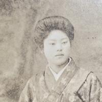 極稀少レア博物館級明治時代前半期頃原版当時物超美人女性