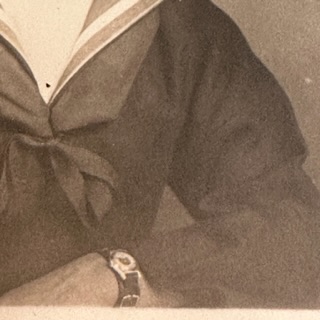 3055 軍人 制服 海兵 戦時白黒写真 大正 昭和レトロ