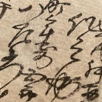 御入国文書　一枚文書　氏名　貴重な史料‼️
江戸期加賀藩　古文書