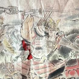 超絶の画力‼️最高傑作「壇ノ浦人　粉本　絵手本　紙本肉筆　無署名無落款一点②
