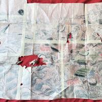 粉本　超絶の画力「源平の戦い　義経　弁慶　那須与一　壇ノ浦」群像　粉本　絵手本　紙本肉筆　無署名無落款一点①