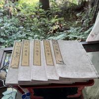 貴重な史料『天神記圖会（天神垂跡要記）』全5冊・10巻　揃い　菅原家系図と天満宮　北野文庫　歴史　慶応元年1865年刊行