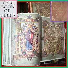 至宝‼️世界で最も美しい本『ケルズの書』（ケルズのしょ羅: Codex Cenannensis、愛: Leabhar Cheanannais、英: The Book of Kells）洋書　解説　英語