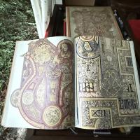 至宝‼️世界で最も美しい本『ケルズの書』（ケルズのしょ羅: Codex Cenannensis、愛: Leabhar Cheanannais、英: The Book of Kells）洋書　解説　英語