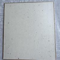 超限定特別出品‼️希少な絵と墨蹟‼️安岡章太郎　Shotaro Yasuoka 76年墨蹟　真筆色紙紙本肉筆「〇〇様」絵と署名サイン宛名あり一枚③
