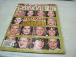 洋書　Celebrity Skin　セレブリティ・スキン　1997年　ハリウッド　1997年カレンダー付　※画像の様に背上部に破れ、角に折れ痛み出ています。  
