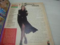 洋書　Celebrity Skin　セレブリティ・スキン　1997年　ハリウッド　1997年カレンダー付　※画像の様に背上部に破れ、角に折れ痛み出ています。  
