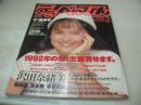 デラべっぴん　NO.87　1993年02月号　山口リエ 表紙　沢田奈緒美・巻頭グラビア+3折ピンナップ　手塚莉絵　宮沢麻衣子　稀崎優　浅倉舞　黒瀬はなき　沢口まりあ　山川小春