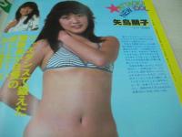 eiga fan　映画ファン　1980年08月号　渡井なおみ 表紙+3折ピンナップ(対面は榊原郁恵)　榊原郁恵・巻頭グラビア　木原由美　大橋恵里子　清水由貴子　比企理恵　小池みち子　中村たまき　キャティ　萩尾なおみ　萩原佐代子　河村理美子　田中ちはる　速水ゆかり　新倉よしみ　甲斐智恵美　矢島朋子　※画像の様に背部分に痛み出ています。