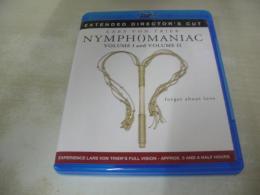 輸入盤　NYMPHOMANIAC  Extended Director's Cut　VOL.1+VOL.2　2本組　Blu-ray　ニンフォマニアック   2013年 二部構成のデンマーク映画　中古ブルーレイ　※DIGAで画像確認済み。