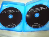 輸入盤　NYMPHOMANIAC  Extended Director's Cut　VOL.1+VOL.2　2本組　Blu-ray　ニンフォマニアック   2013年 二部構成のデンマーク映画　中古ブルーレイ　※DIGAで画像確認済み。
