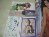 わんぱくボーイ　VOL.14　1989年10月号　嶋村かおり 表紙+巻頭グラビア　小川つぐみ　薬師丸ひろみ　本庄美樹　みずきみほ　山下麻衣　宮崎洋子　野中鶴美　中枝りえ子　女子高生水着美女館　※画像の様に表紙面に傷痛み出ています。