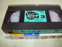 VOX POP VOLUME 3　ボックスポップ　ビデオマガジン　河田純子　宍戸留美　千葉美加　中野理絵　中山忍　Lips　30分　型番:CSVM208　1990年発行　販売専用　中古ビデオ　CBSソニー