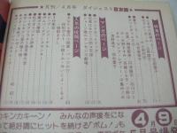 BOMB　ボム　1981年04月号　三原順子 表紙+巻頭特集+ピンナップ(対面は松田聖子)　松田聖子・巻頭グラビア　河合奈保子　榊原郁恵　斉藤とも子　円浄順子　水野ますみ　中島めぐみ　石川ひとみ　ピンクレディー　浅野温子　畑中葉子　風見りつ子　※ホッチキス部分に破れ痛み出ています。