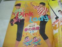 少年マガジン　NO.17　1977年04月24日号　ピンクレディー 表紙+巻頭グラビア　※画像の様に表紙面に汚れ、隅に折れ痛み出ています。