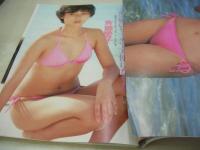 週刊プレイボーイ　NO.29　1983年07月12日号　斉藤慶子 表紙・巻頭グラビア+ピンナップ　宇佐美恵子　園みどり　ピッパー・ジー　広田玲央名(対談記事)　※画像の様にピンナップ下隅に折れ跡出ています。