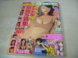 ヤングガンガン　NO.05　2008年03月07日号　工藤里紗 表紙+巻頭グラビア　八代みなせ・巻末グラビア　特別付録付:アイドル別冊写真集36P(南明奈、小泉麻耶、しほの涼、秋山奈々、山﨑みどり、佐藤里香、工藤菜緒、秋山優)