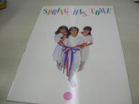 うしろ髪ひかれ隊(生稲晃子 工藤静香 斉藤満喜子)　コンサートーパンフレット　ほらね春が来た ファーストコンサート'88