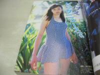 週刊ビッグコミックスピリッツ　NO.7　2002年01月29日号　沢井美優 表紙+巻頭＆巻末グラビア