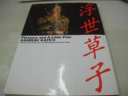 朝吹ケイト　緊縛写真集　浮世草子　1995年11月01日発行　初版本　北欧書房　※画像の様に表紙カバー角+側面に痛み出ています。