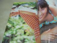 岡本ひかり　写真集　16才のルミエール　1999年09月30日発行　初版本　心交社　※画像の様に底部に赤線引き跡出ています。