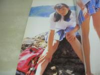 岡本ひかり　写真集　16才のルミエール　1999年09月30日発行　初版本　心交社　※画像の様に底部に赤線引き跡出ています。