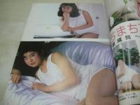 写真探偵団　1986年07月号　藤原成美 表紙+巻頭グラビア　アイドルコレクション　原田由貴　藤井麻子　村上美樹　菊池えり　杉田みどり
