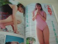 Ｄon't!　月刊ドント!  1990年11月号　田村えり・3折ピンナップ　穂高奈奈　折原早織　菊地夕香　朝岡実嶺　田穂うらら　森山愛里　小島尉子　柳井美幸　岡村優　河合ひかる　秋本詩織　まひろ純　斉藤美和　※画像の様に背下部に破れ痛み出ています。