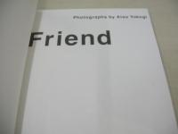 加藤あい　写真集　Friend　1997年11月20日発行　初版本　ぶんか社　※画像の様に表紙面上隅にセロテープ糊跡汚れ出ています。